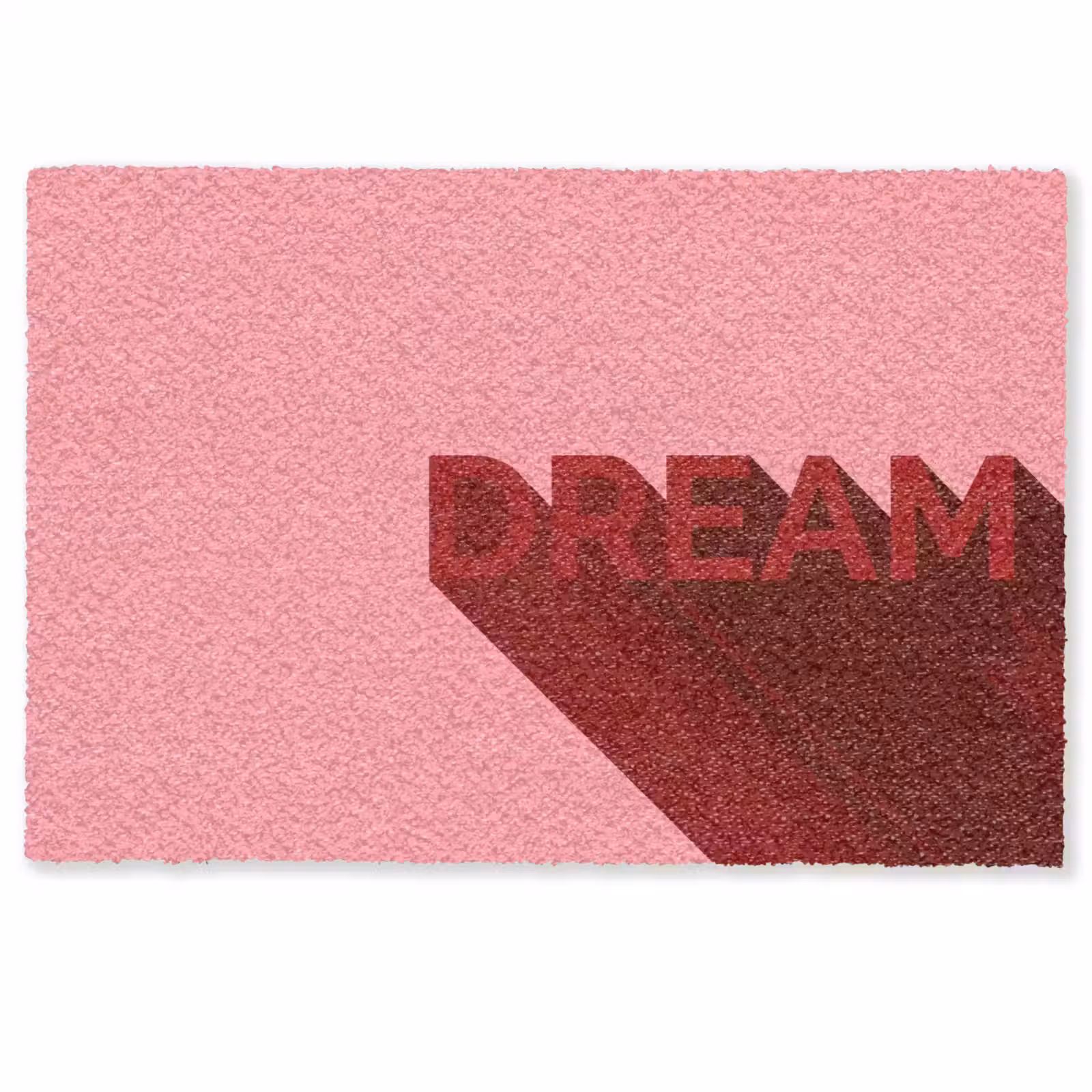 Deurmat - Dream - 3D - Rood - Roze — 1