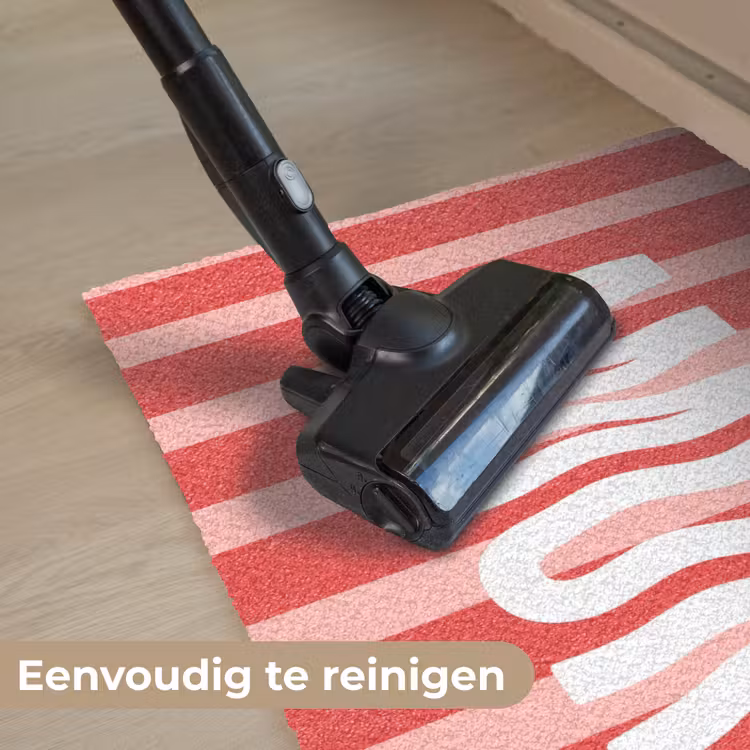 Deurmat - Amor - Strepen - Rood - Roze — 9