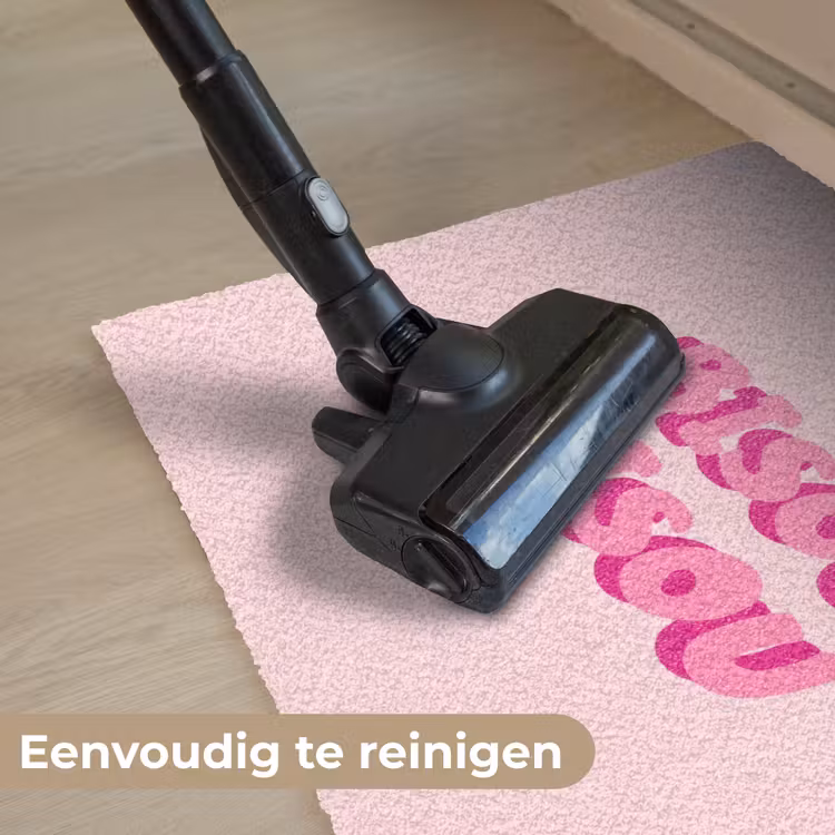 Deurmat - Bisou - Roze - Dikke letters — 9