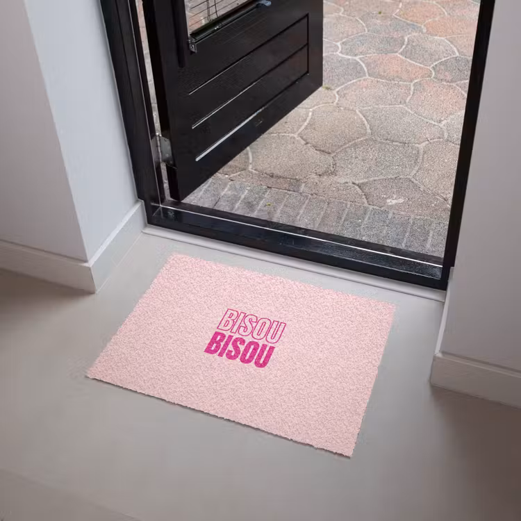 Deurmat - Bisou - Roze - Minimalistisch — 4