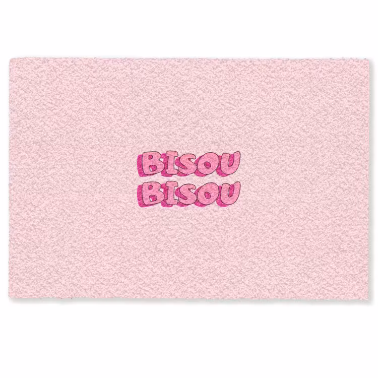 Deurmat - Bisou - Roze - Schaduw — 1
