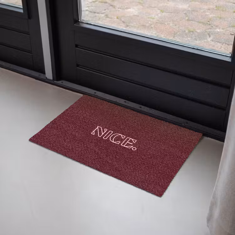 Deurmat - Bordeaux - Nice - minimalistisch — 2