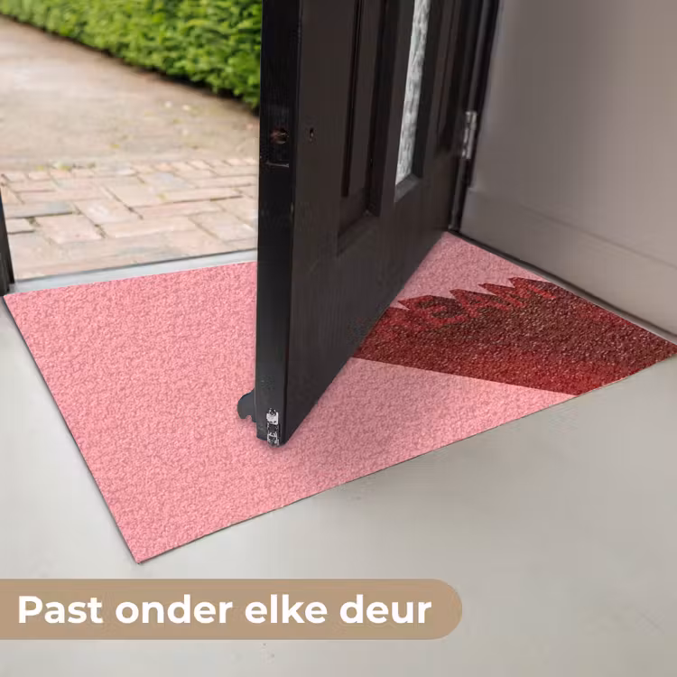 Deurmat - Dream - 3D - Rood - Roze — 7