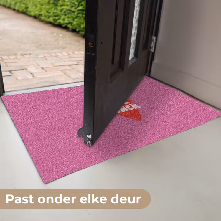 Deurmat - Girl power - Hart - Roze - Rood — 7