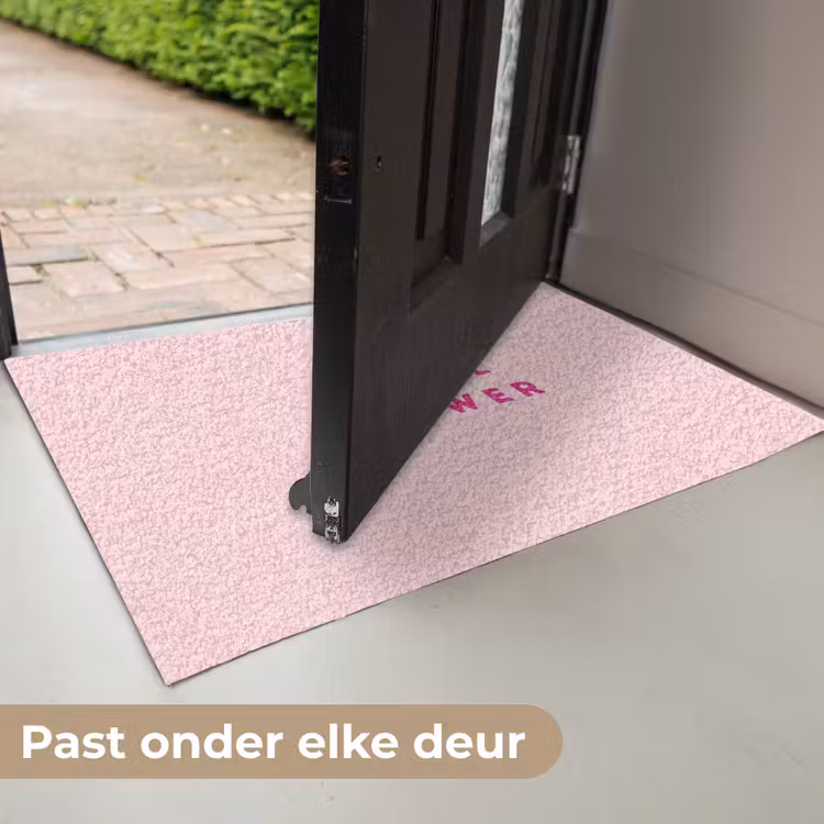 Deurmat - Girl power - Roze - Hartje — 7