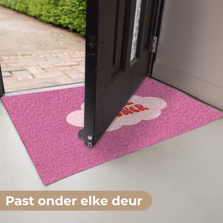 Deurmat - Girl power - Wolk - Roze — 7