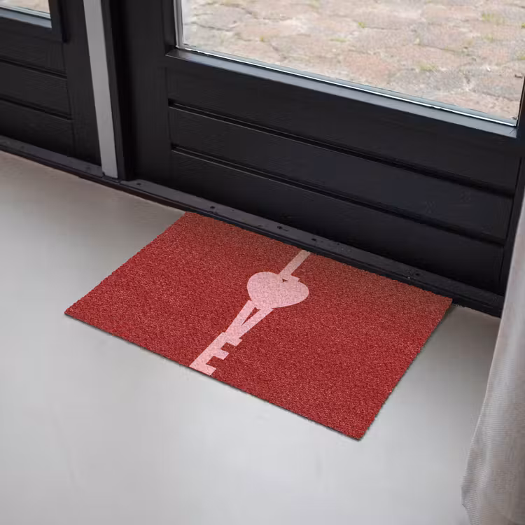 Deurmat - Love - Hart - Rood — 2