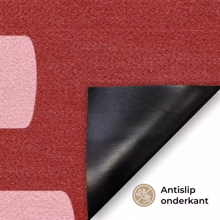 Deurmat - Love - Rood - Blokletters — 6