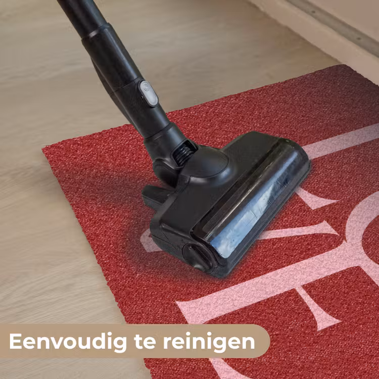 Deurmat - Love - Rood - Hatjes — 9