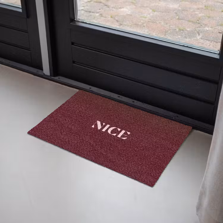 Deurmat - Nice - Bordeaux - Roze — 2