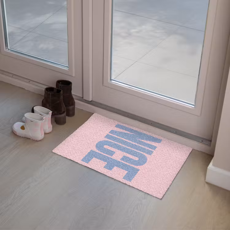 Deurmat - Nice - Paars - Roze — 8