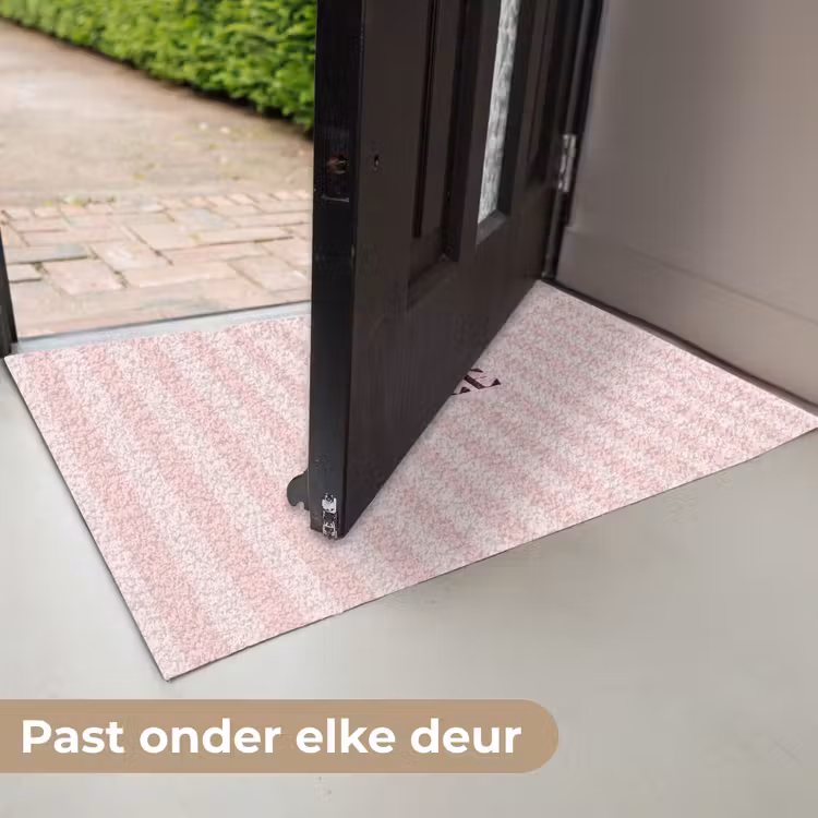Deurmat - Nice - Strepen - Roze — 7