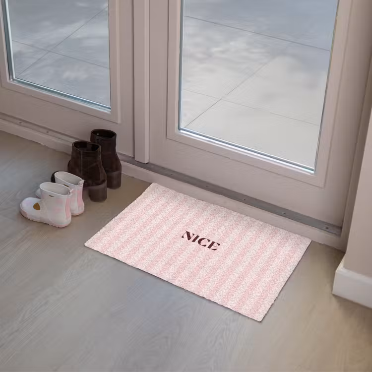 Deurmat - Nice - Strepen - Roze — 8