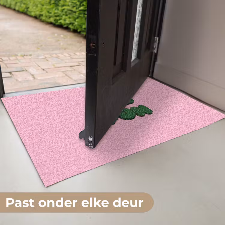Deurmat - Yes fun - Groen - Roze — 7