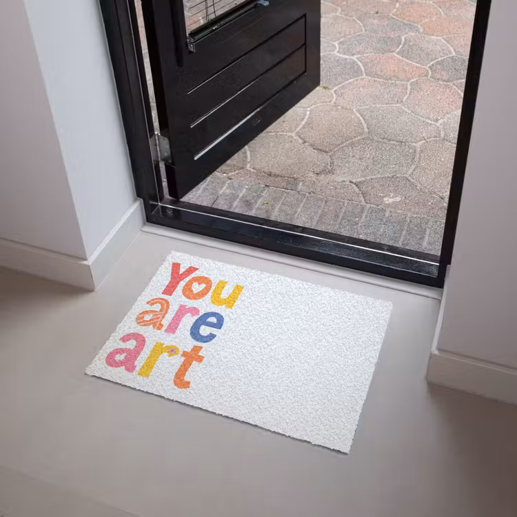 Deurmat - You are art - Kleurrijk - Grafisch — 4