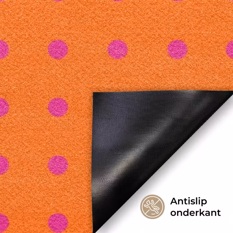 Deurmat - Cool - Stippen - Oranje — 6