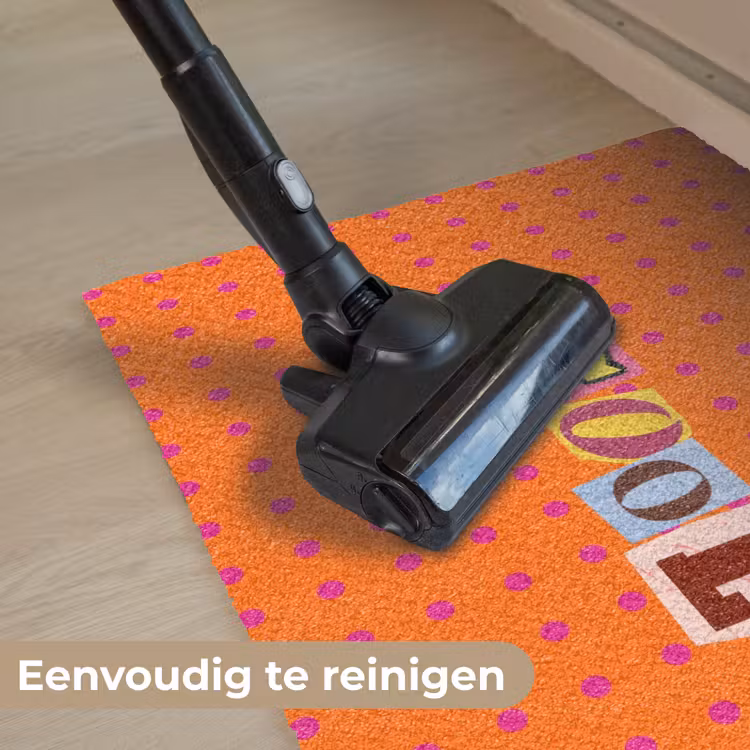 Deurmat - Cool - Stippen - Oranje — 9
