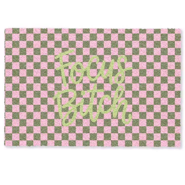 Deurmat - Focus - Vakken - Roze — 1