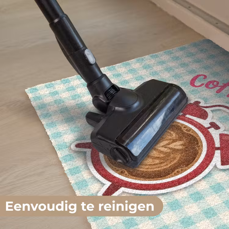 Deurmat - Koffie - Klok - Groen — 9