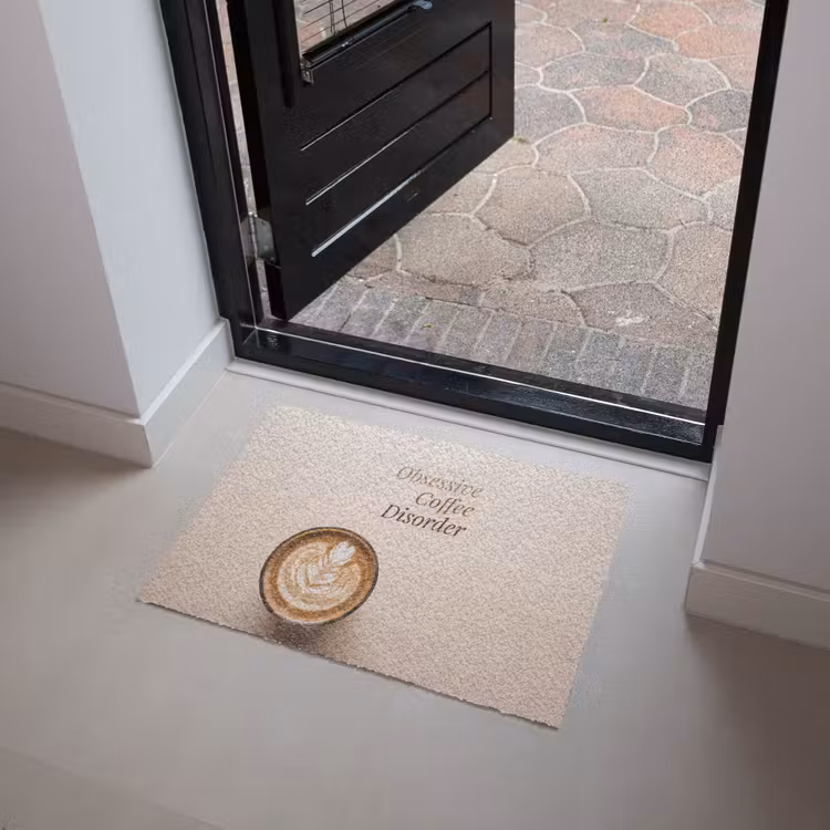 Deurmat - Koffie - Obessive Coffee Disorder - Beige — 4