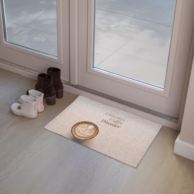 Deurmat - Koffie - Obessive Coffee Disorder - Beige — 8