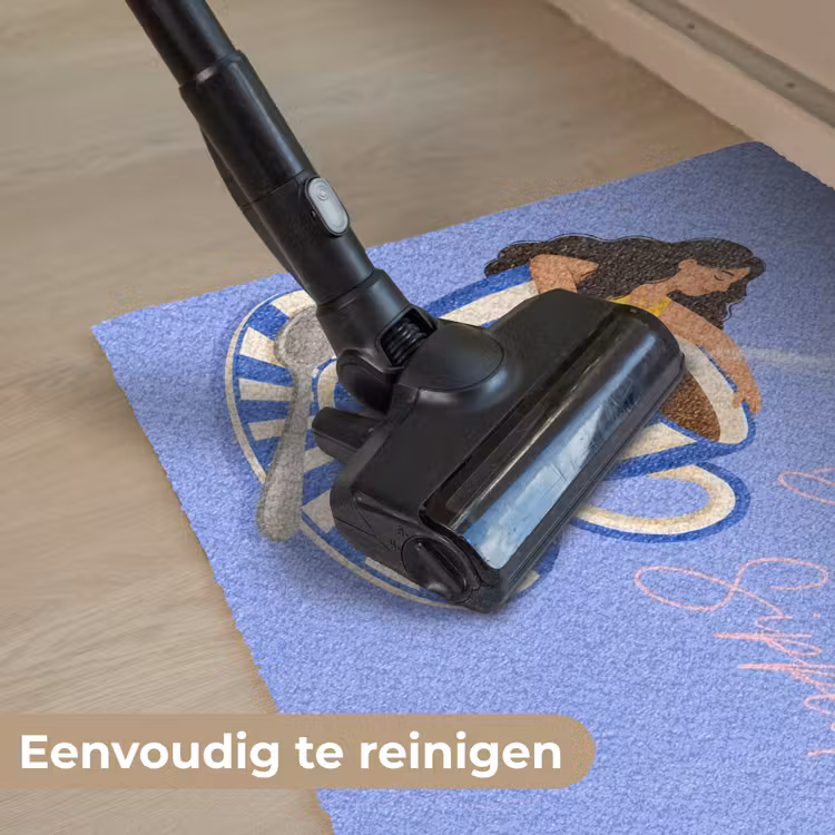 Deurmat - Mok - Koffie - Vrouw - Paars — 9