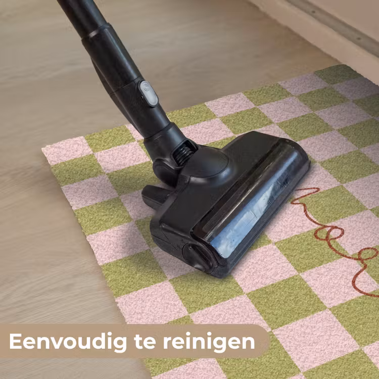 Deurmat - Patroon - Geblokt - Olijfgroen - Amore — 9