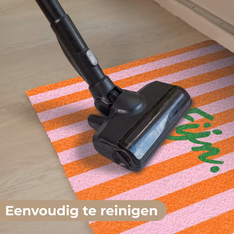 Deurmat - Patroon - Oranje - Fijn - Strepen — 9