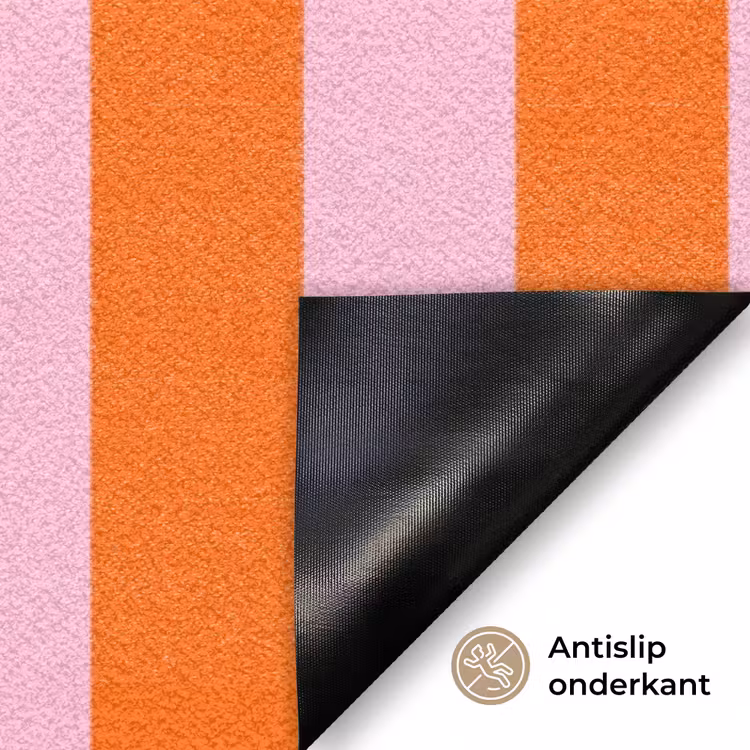 Deurmat - Strepen - Oranje - Verticaal - Ciao bella — 6