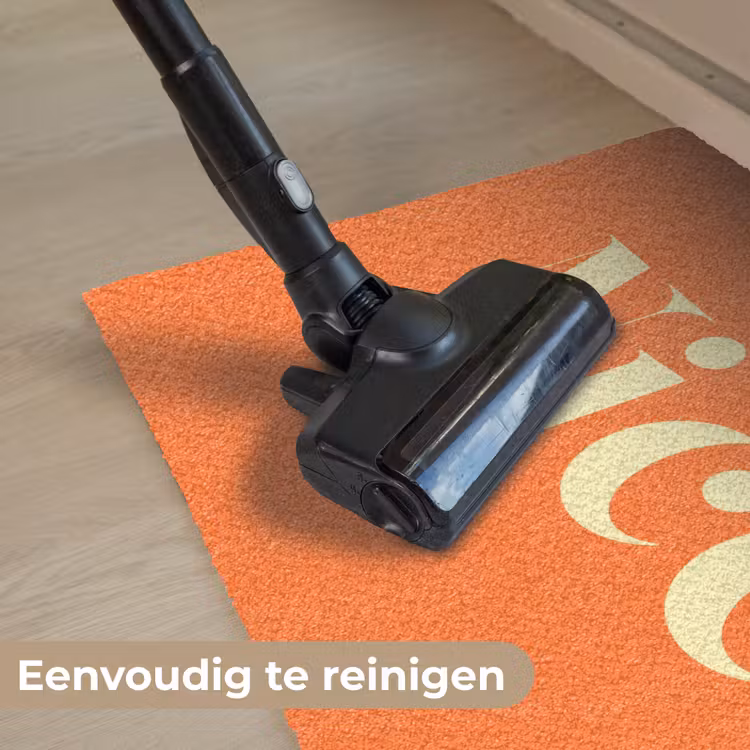 Deurmat - Oranje - Gebroken wit - Nice — 9