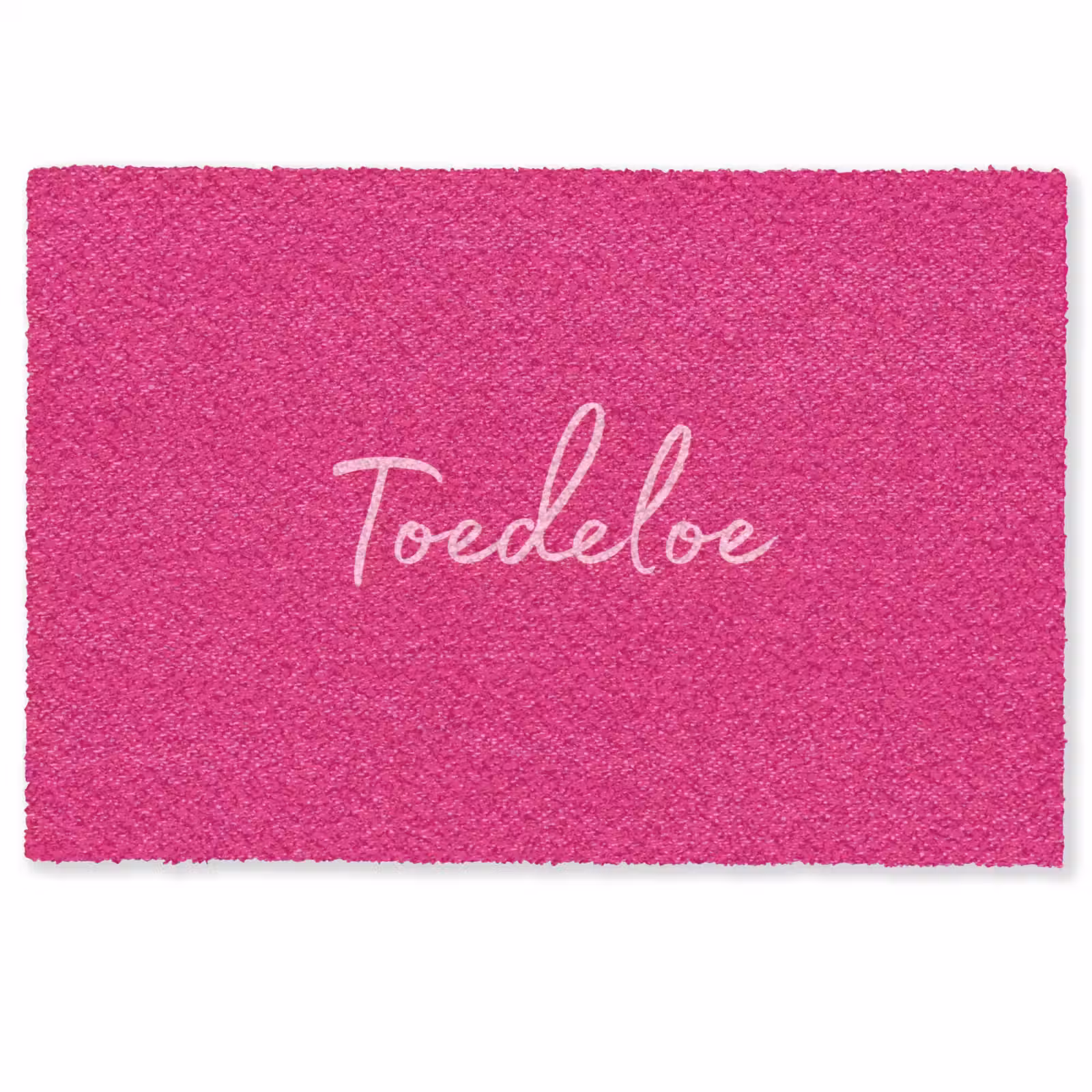 Deurmat - Toedeloe - Roze — 1