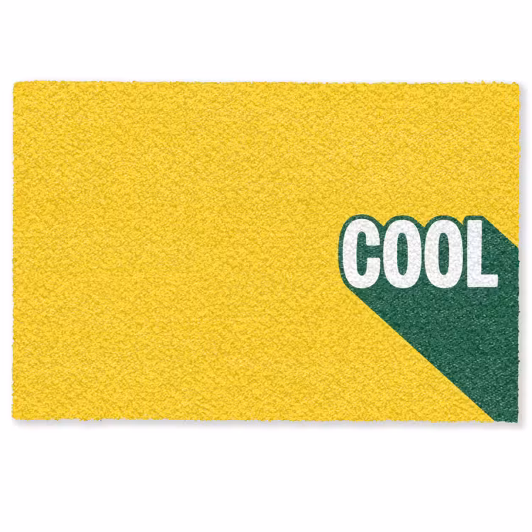 Deurmat - Cool - Geel - Groen — 1