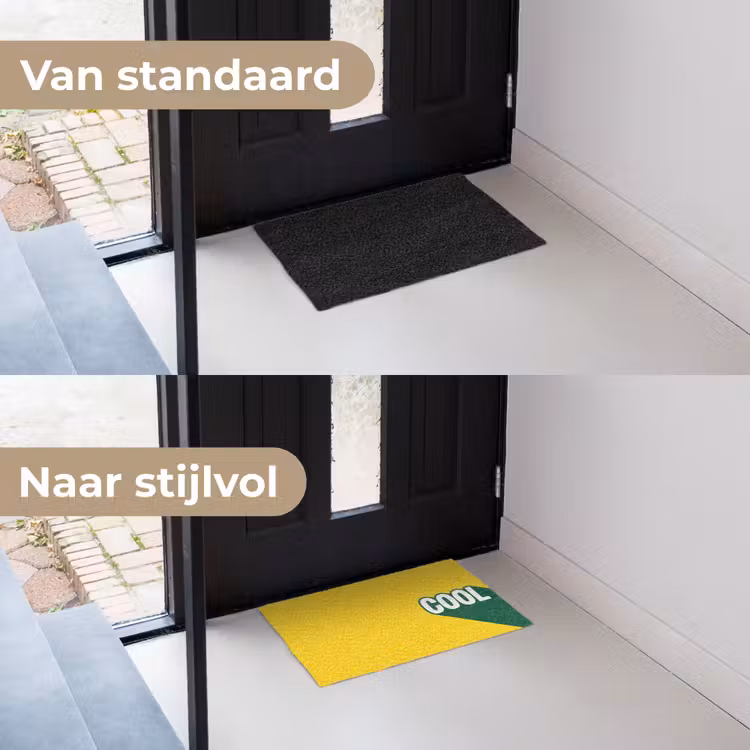 Deurmat - Cool - Geel - Groen — 3