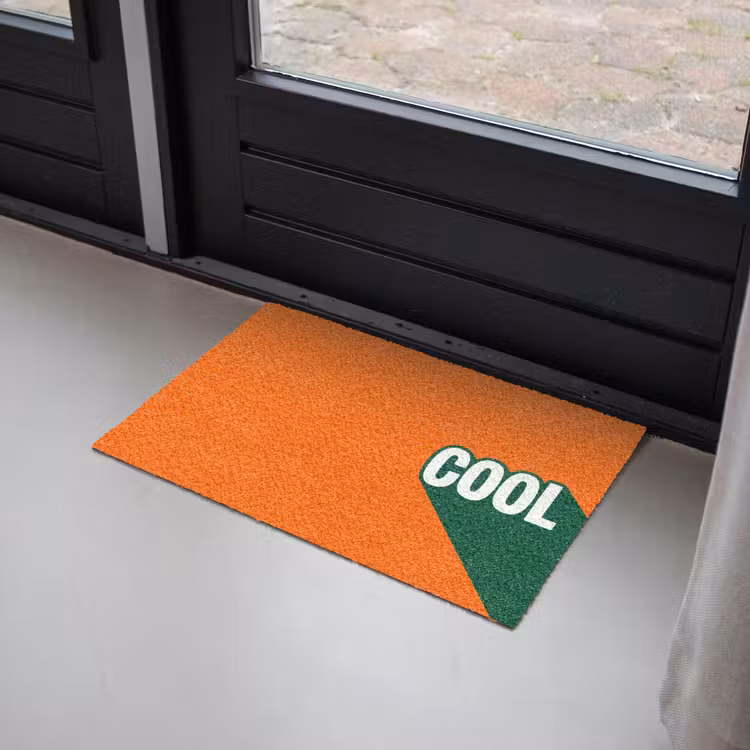 Deurmat - Cool - Oranje - Groen — 2