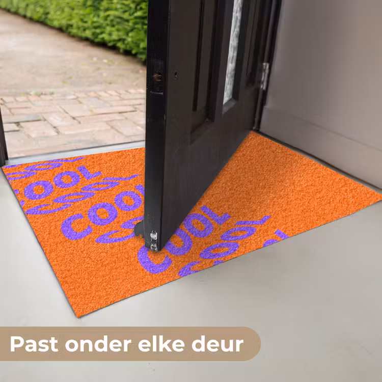 Deurmat - Cool - Paars - Oranje — 7
