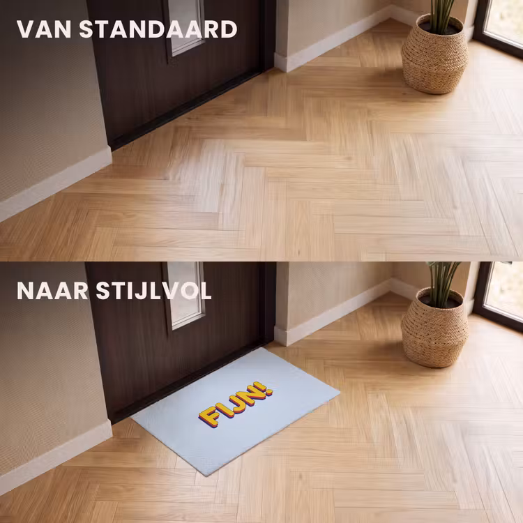 Deurmat - Fijn - Geel - Oranje — 3