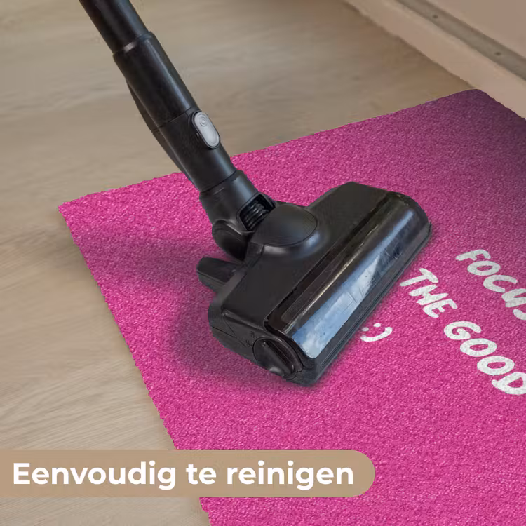 Deurmat - Focus - Smiley - Roze — 9