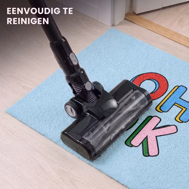 Deurmat - Oh ok - Blauw - Kleurrijk — 9
