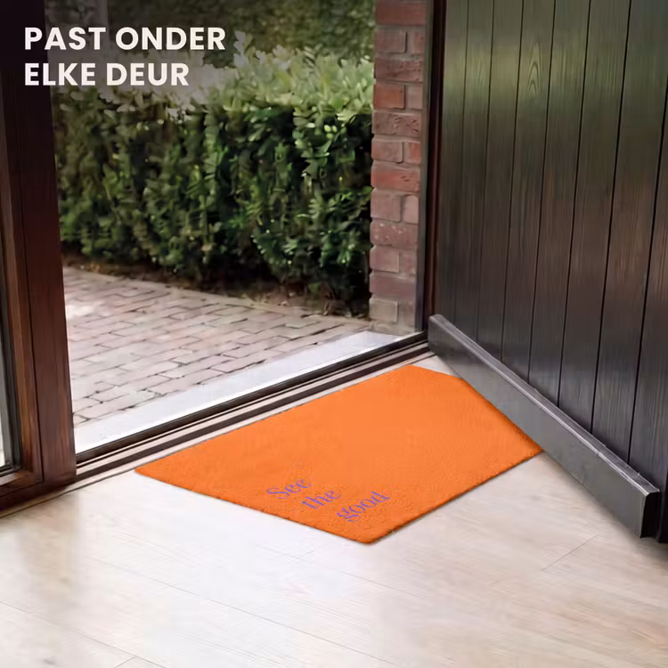 Deurmat - See te good - Paars - Oranje — 7
