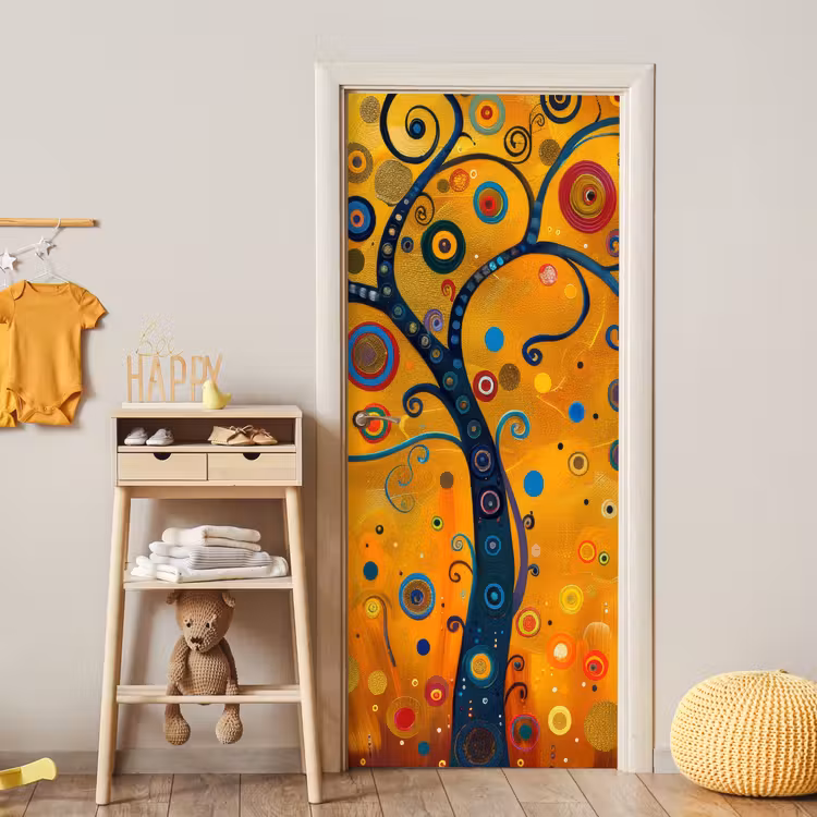 Deursticker - Abstract - Boom - Levensboom - Modern — 6