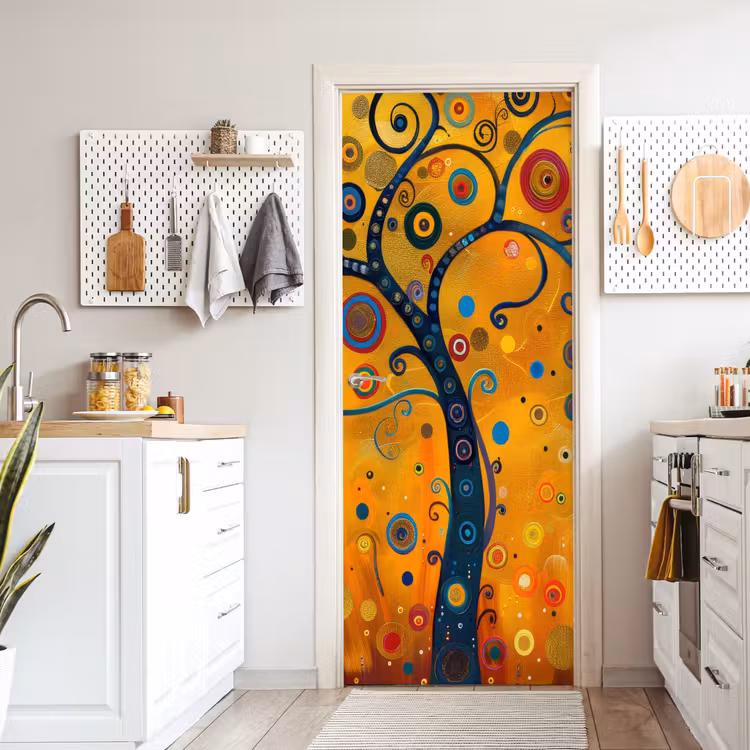 Deursticker - Abstract - Boom - Levensboom - Modern — 7