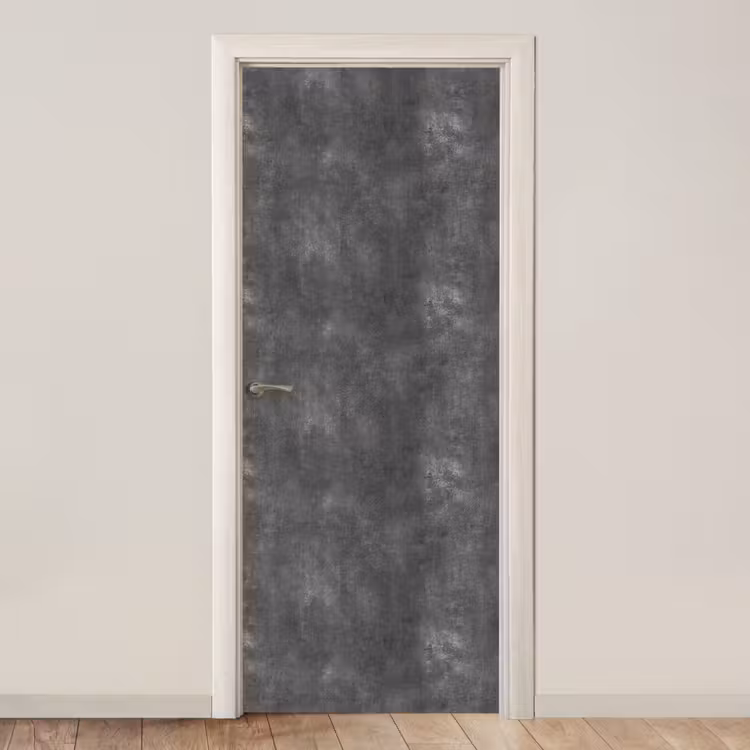 Deursticker - Donkergrijs - Ruw - Beton — 1