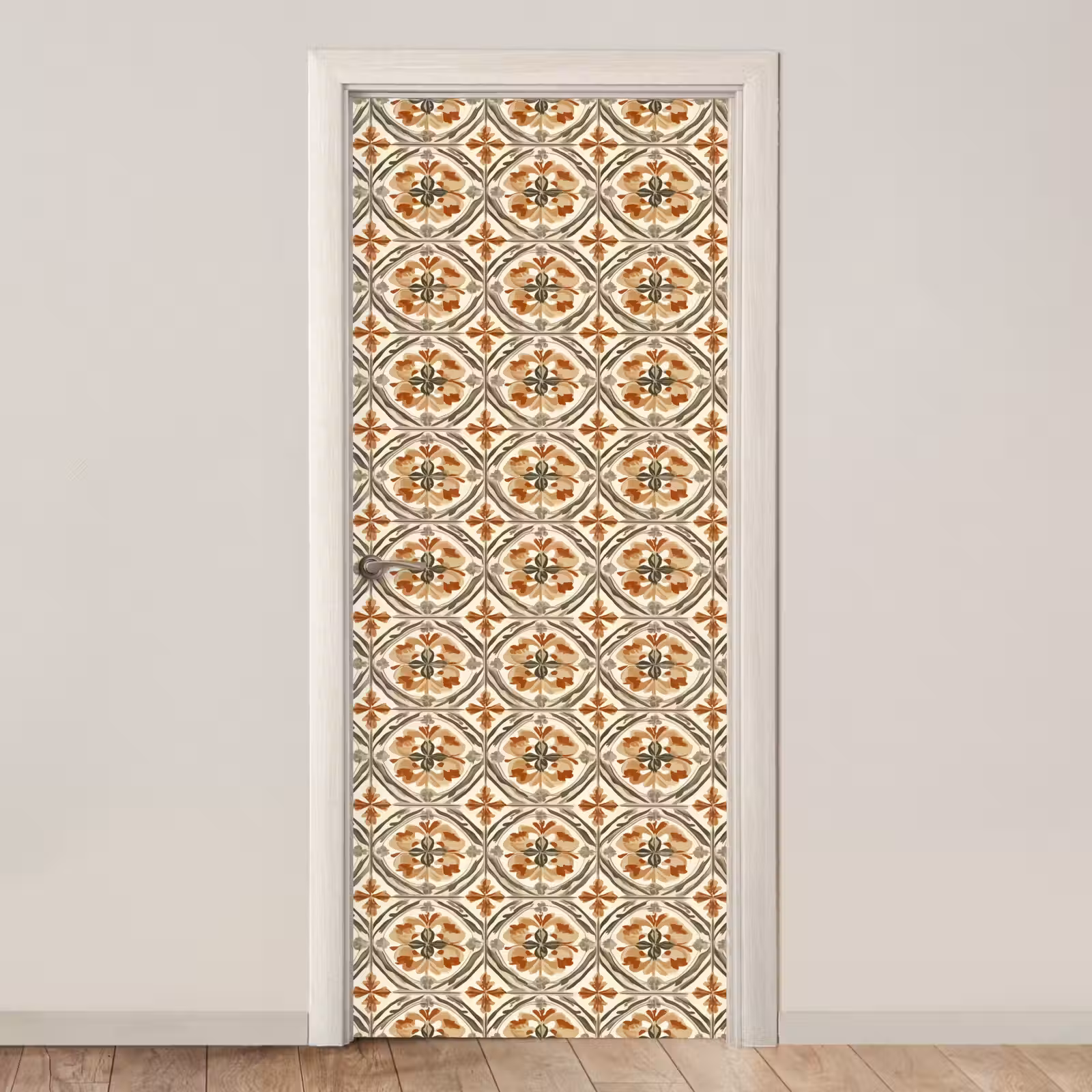 Deursticker - Elegant - Antiek - Kleurrijk — 1