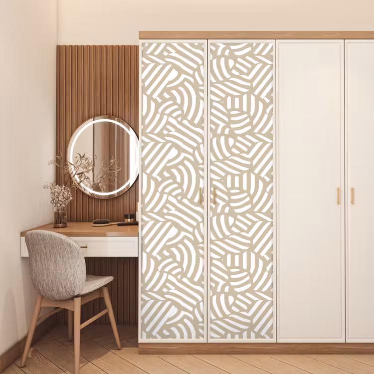 Deursticker - Abstract - Modern - Beige — 5