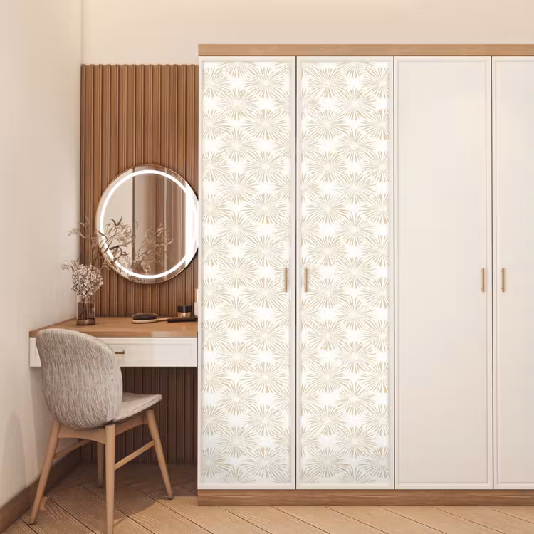 Deursticker - Abstract - Motief - Beige — 5