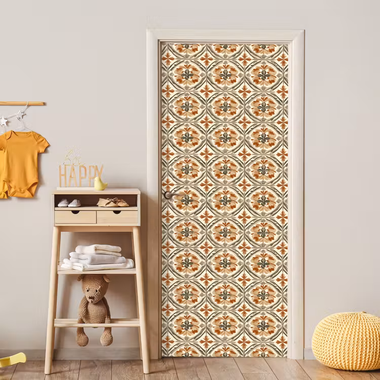 Deursticker - Elegant - Antiek - Kleurrijk — 6