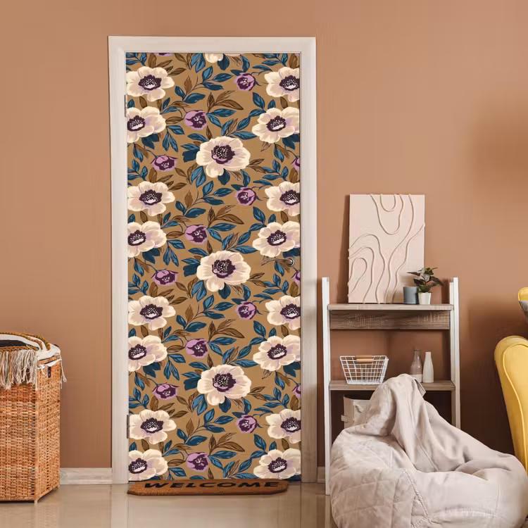 Deursticker - Floraal - Stilleven - Kleurrijk — 2