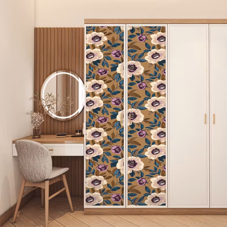 Deursticker - Floraal - Stilleven - Kleurrijk — 5