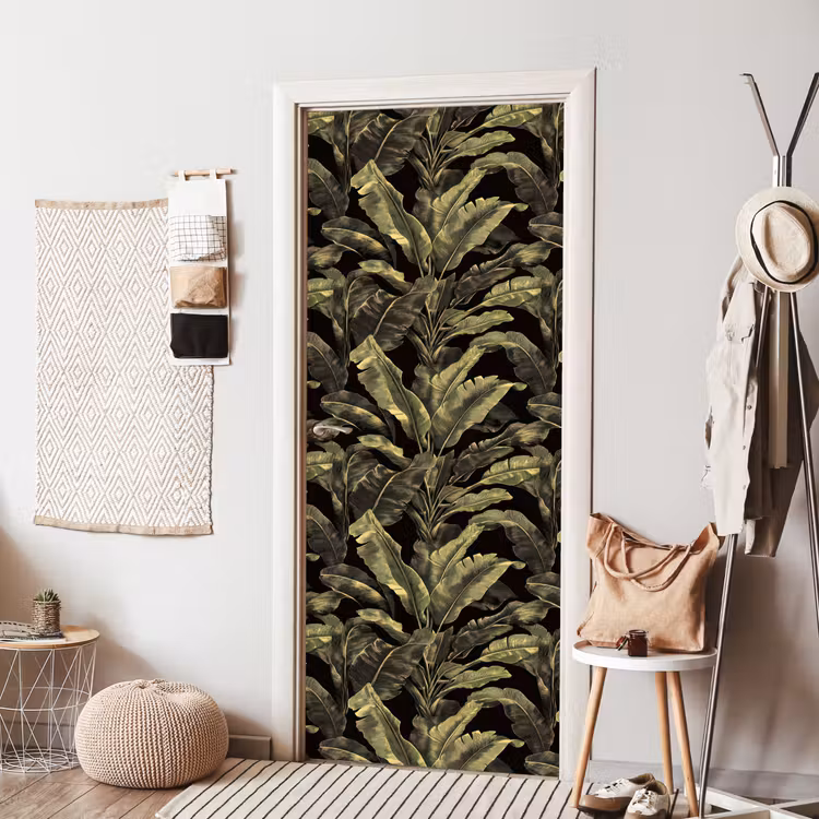 Deursticker - Botanisch - Bladeren - Groen — 8