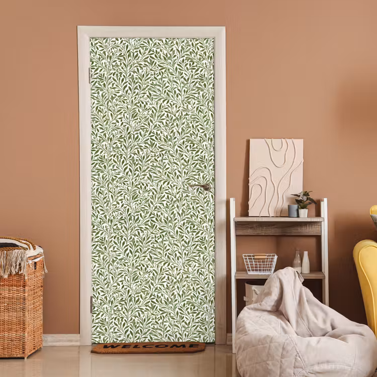 Deursticker - Botanisch - Takken - Groen — 2